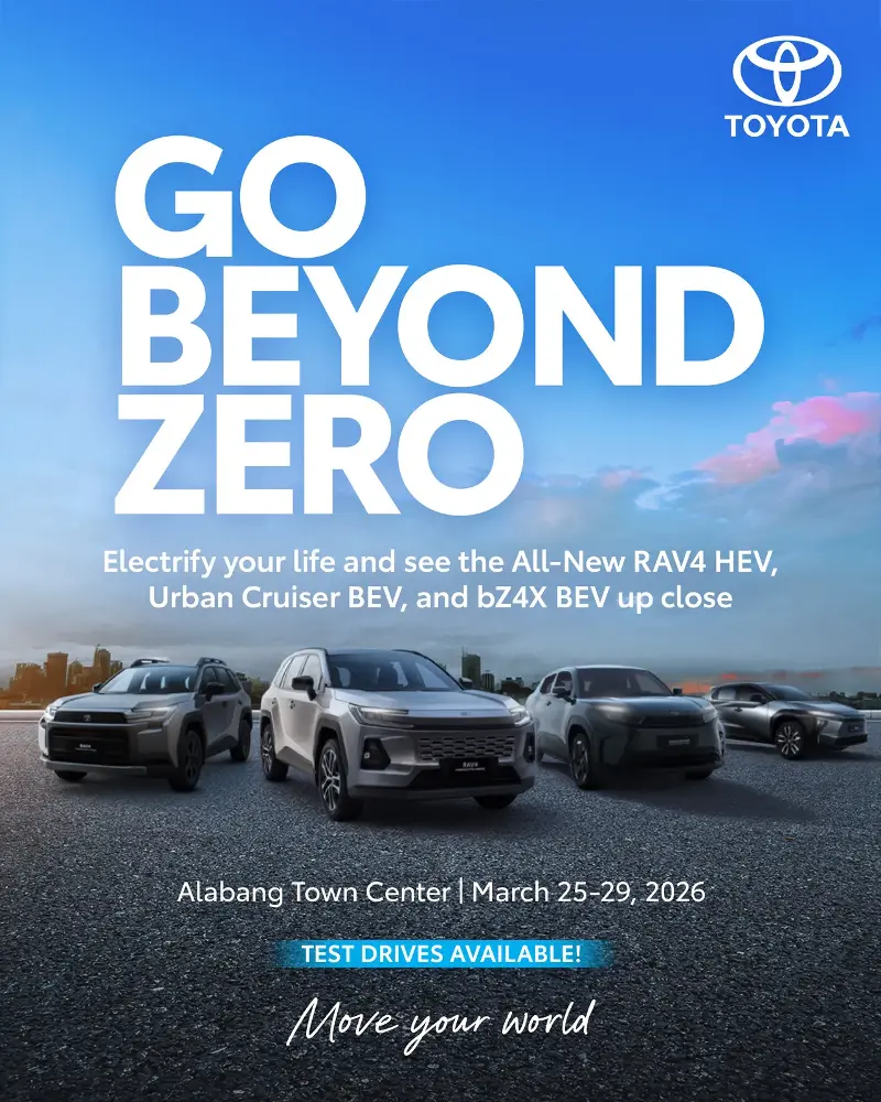 Toyota Go Beyond Zero Alabang Town Center