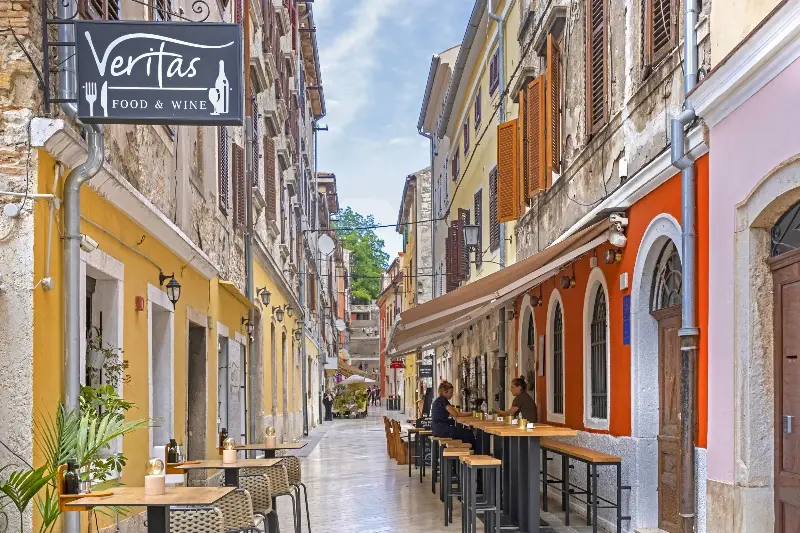 Sample Istrian cuisine at family-run Veritas Food & Wine in Pula’s old town - Universal Images Group via Getty Images/Marica van der Meer/Arterra