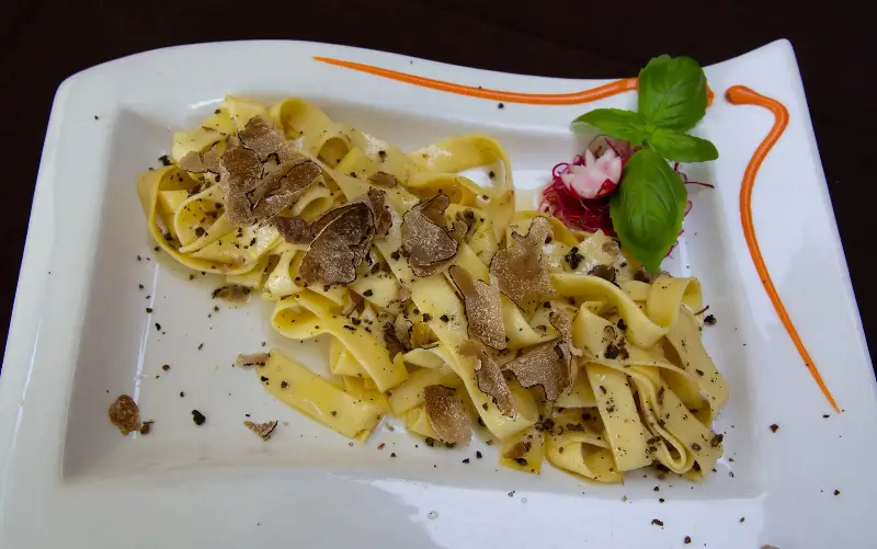 Pasta with truffles is a speciality of the region - Richard Maschmeyer/robertharding