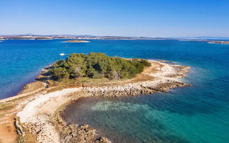 Istria’s beaches are popular with swimmers well into autumn - Alamy