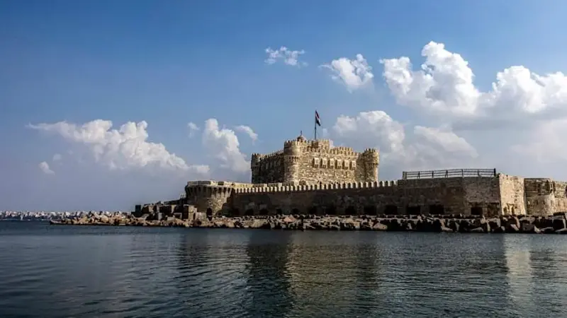 Castle in Alexandria, Egypt
