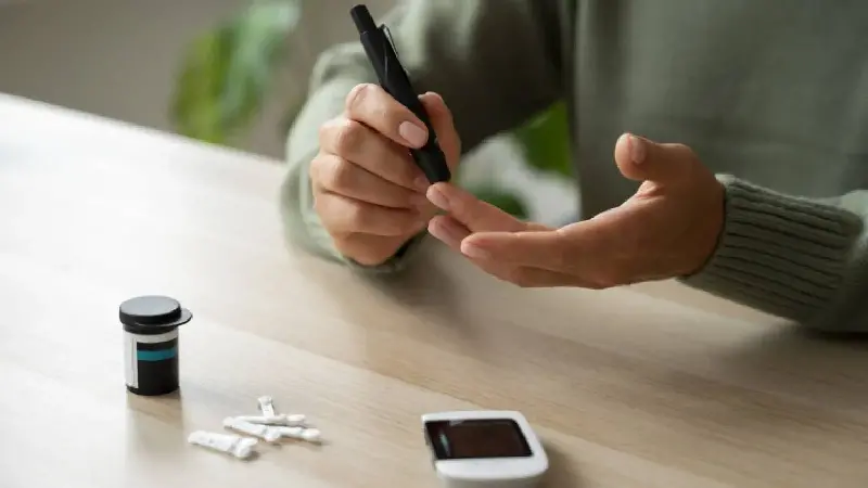 Checking blood sugar