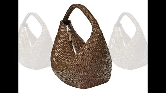 Braided leather bags are this season’s must-haves. (MASSIMO DUTTI)