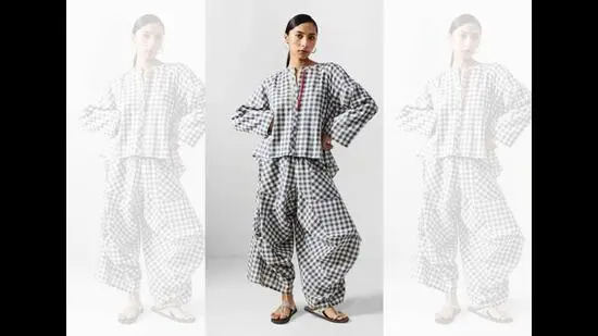 Soft gingham and checks are a summer staple. (NICOBAR)