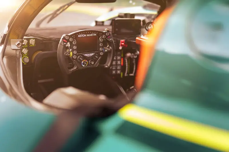 The Aston Martin Valkyrie LM is lifted directly from the race-spec Hypercar 5 Aston Martin Valkyrie LM