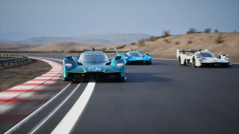 The Aston Martin Valkyrie LM is lifted directly from the race-spec Hypercar 11 Aston Martin Valkyrie LM