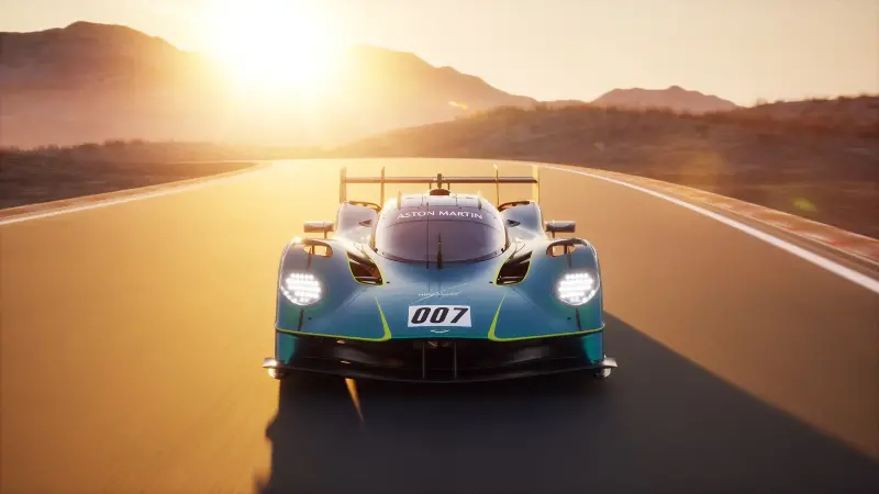 The Aston Martin Valkyrie LM is lifted directly from the race-spec Hypercar 9 Aston Martin Valkyrie LM