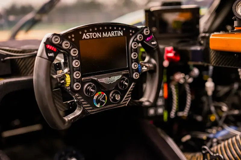 The Aston Martin Valkyrie LM is lifted directly from the race-spec Hypercar 6 Aston Martin Valkyrie LM