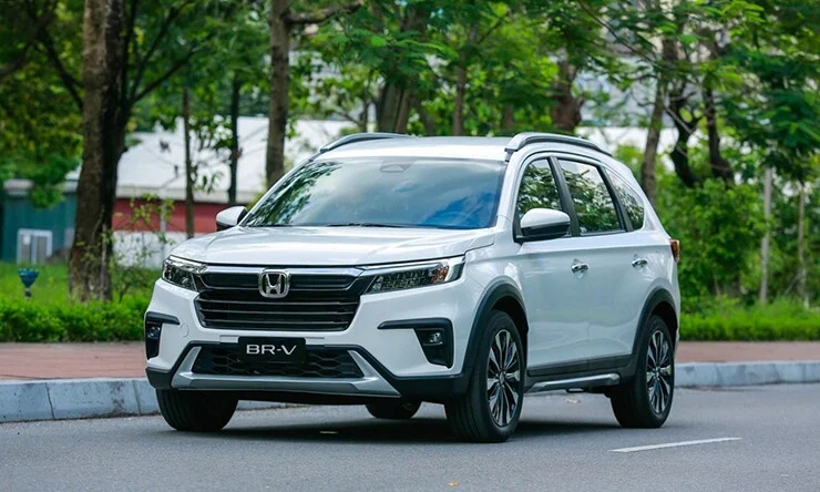 The exterior of the 2026 Honda BR-V features a modern design.