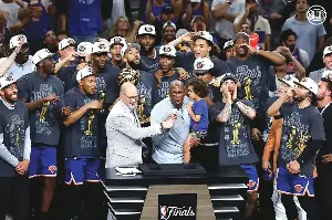 Knicks win NBA title after 53 years