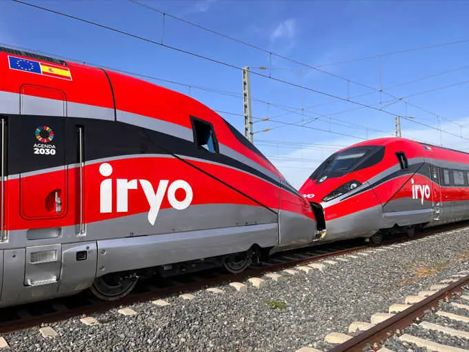 Iryo amplía la oferta entre Madrid y Málaga con 28 frecuencias semanales más hasta el 31 de agosto