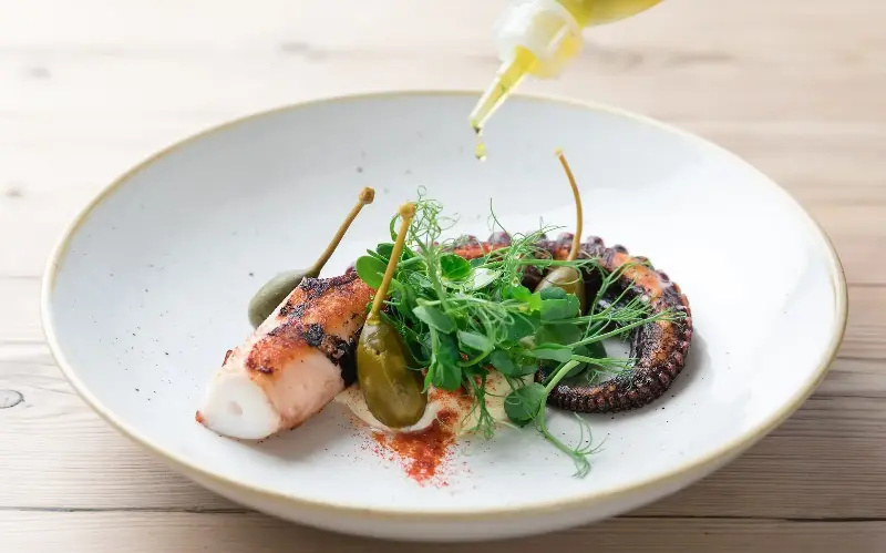 Our critic found the grilled octopus lacking