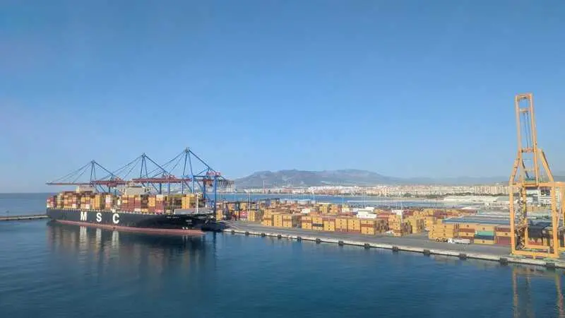 La línea Dragon de MSC impulsa la conectividad del Puerto de Málaga con Asia y EEUU