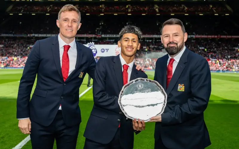 Gabriel was named United’s Jimmy Murphy young player of the year for last season - Getty Images/Ash Donelon