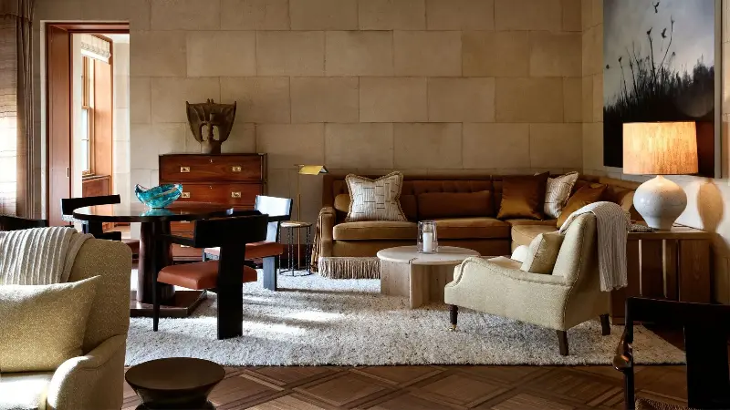 This New York city apartment has a totally neutral scheme, but Gregory's eye for interesting shapes and contrasting texture adds the depth. (Image credit: Gregory Mellor)