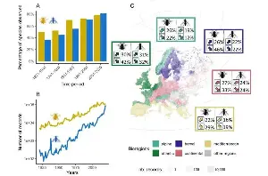 A century of records paints a worrying picture for Europe's bees