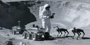 China could use robot dogs to guard its lunar bases, study suggests
