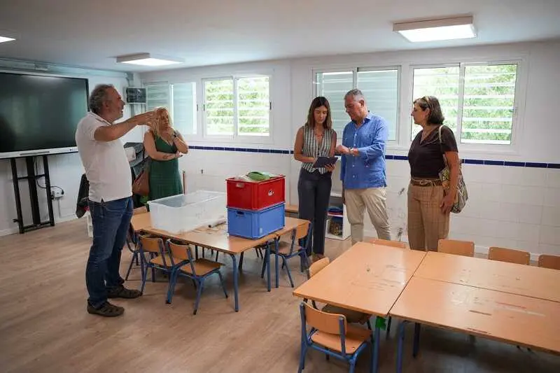 Culminan las obras de rehabilitación del CEIP Aníbal González tras una inversión de 500.000 euros