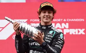 Antonelli wins Belgian Grand Prix to extend championship lead after Russell crashes out