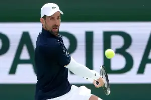 Djokovic edges Kovacevic to reach Indian Wells last 16