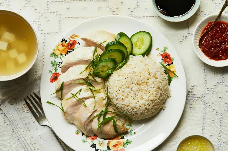Singaporean Chicken Rice