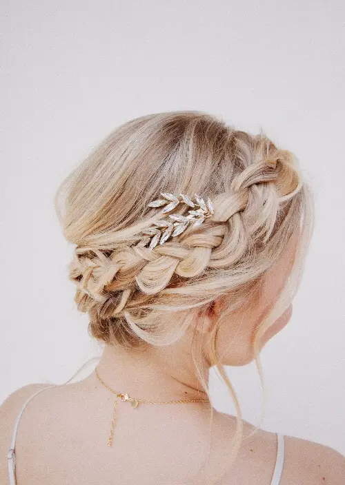 Boho braided crown
