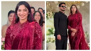 Can Indian bridal look be complete without gold? Woman shows how it's done as she goes jewellery-free for her wedding