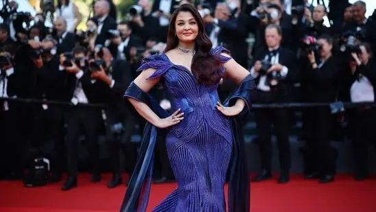 Aishwarya Rai arrived for the screening of the film Histoires de la nuit (The Birthday Party) at the 79th Cannes Film Festival in Cannes, France.