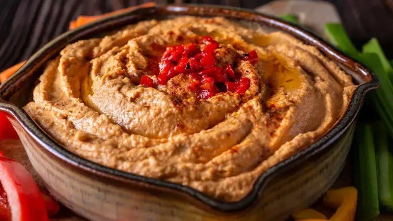 Red Pepper Hummus