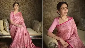 Nita Ambani's exquisite pink Banarasi silk saree pays tribute to Varanasi's Gulab Holi, took over two months to weave