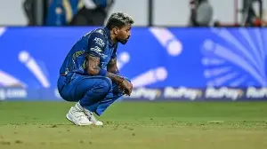 Hardik Pandya looked as if he’d seen a ghost before saying, ‘I don’t have much to say right now’ after 4th straight loss