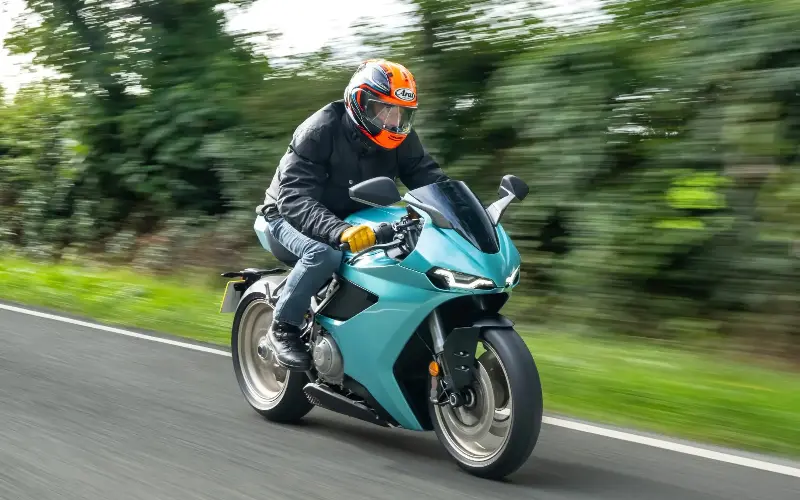 ‘Thankfully the brakes are immensely powerful,’ says English - Barry Hayden for Norton