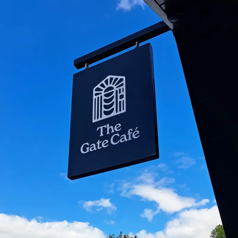 The Gate Café is run by a former cookery teacher