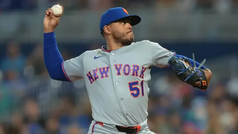 New York Mets starting pitcher Freddy Peralta