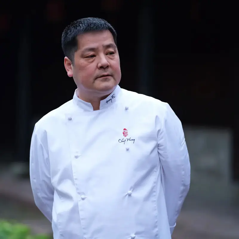 Chef-patron Weng Yongjun of Yong Fu.