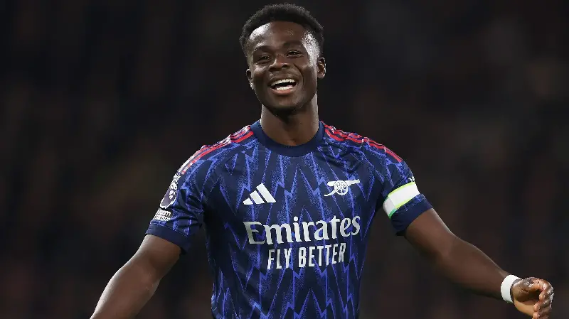 Saka hungry for trophies at Arsenal