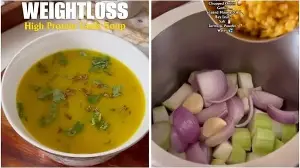 Bored of vegetable stir-fry? Try this nutritionist-recommended low-calorie high-protein lauki soup for weight loss