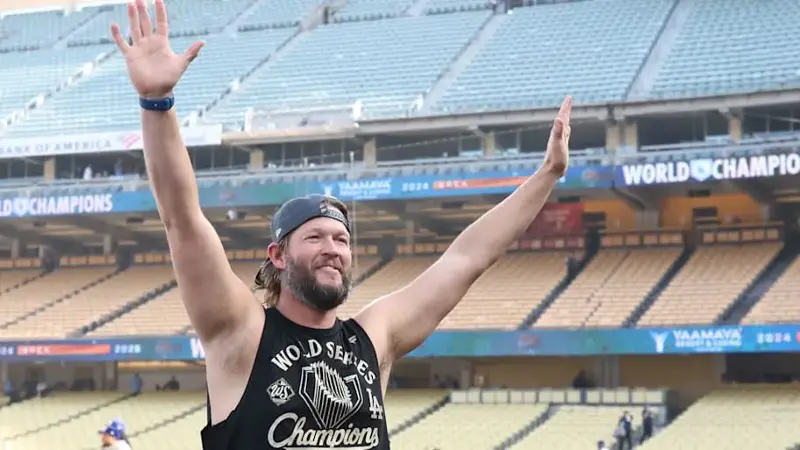 Dodgers pitcher Clayton Kershaw