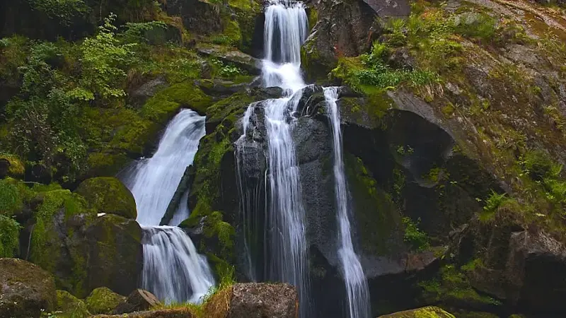 Triberg Waterfalls in Black Forest, Baden-Wurttemberg, Germany