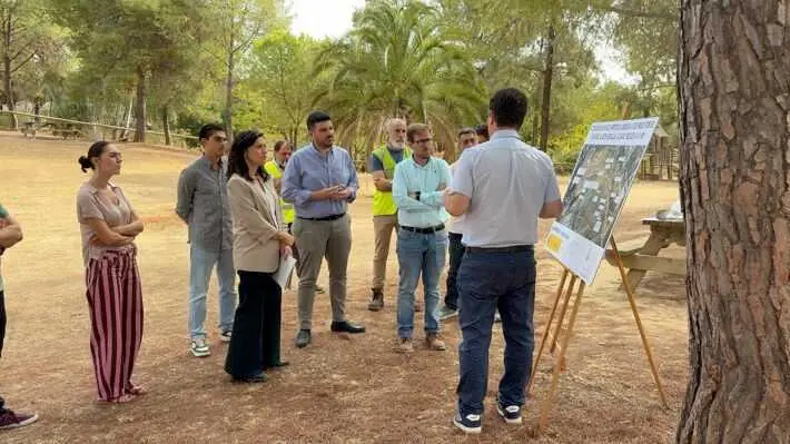 La CHG invierte 1,3 millones para mejorar la seguridad hidráulica del arroyo de La Muela, en el Viso del Alcor