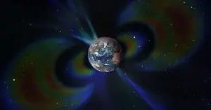 Earth’s magnetic field has flipped hundreds of times, swapping magnetic north and south in a switch locked into ancient rock, and it happens on no fixed schedule, yet nothing in the record suggests a single flip ever wiped out life.