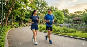 5 health benefits of Japanese-style walking