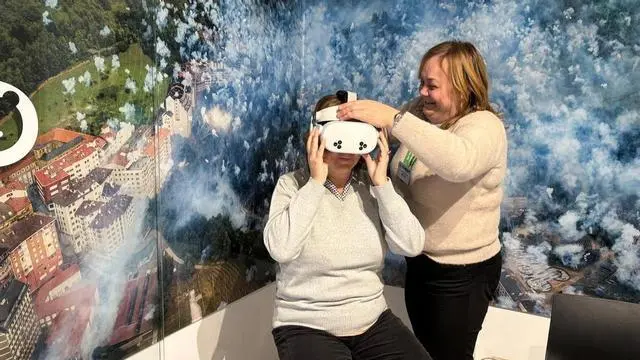 La Descarga ya se puede vivir todo el año en Cangas del Narcea gracias a la realidad virtual