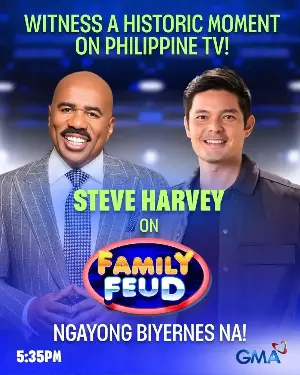 Dingdong Dantes, Steve Harvey meet in ‘Family Feud’ crossover