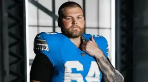 Cade Mays injury update: Who will replace Lions center after wrist fracture, and when could he return?