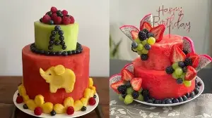 The viral no-bake fruit cake trend is the healthiest dessert of the season