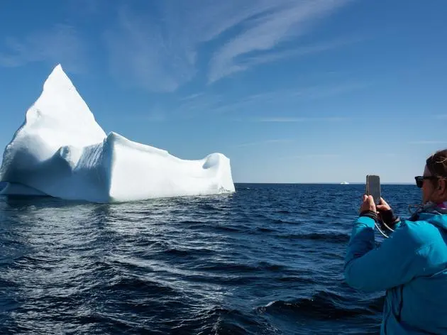 Kommen aus Grönland: Eisberge, die ab Frühjahr an den Küsten von Ostkanada vorbeiziehen.
