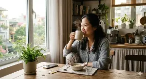 What are the health benefits of drinking warm water in the morning?