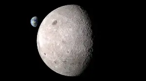 There is no permanently dark side of the Moon. The far side gets sunlight just like the near side — we simply don’t see it from Earth because the Moon is tidally locked, taking about as long to spin once as it does to orbit us once.