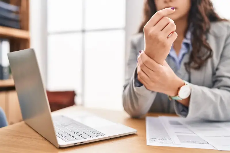 Dystonia is a nervous disorder which happens after doing long hours of repetitive activities. 